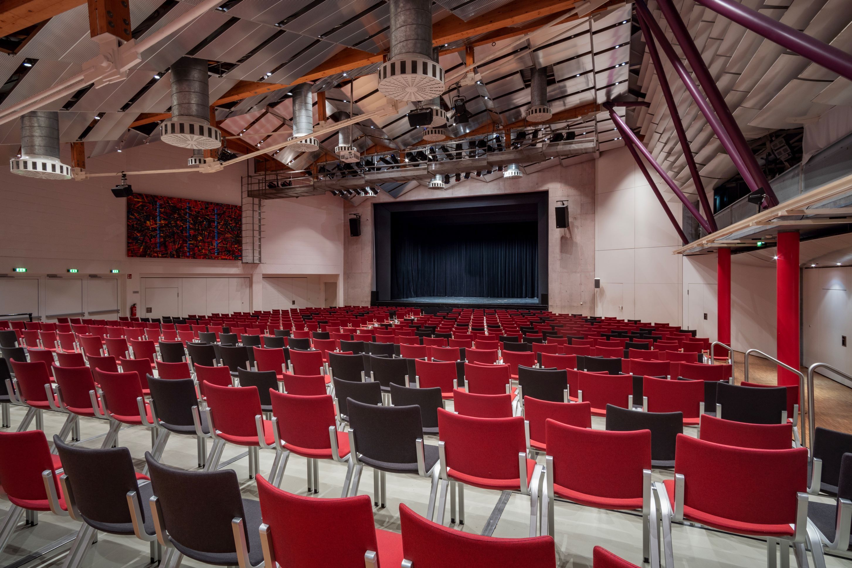 Bestuhlung des Großen Saals